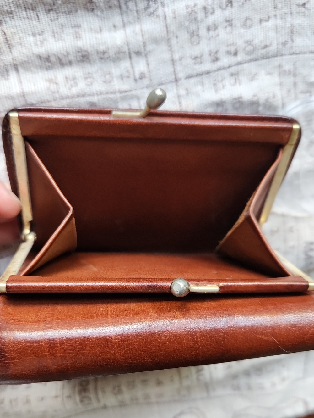 Coach Kisslock Tri-fold Wallet - Picture 5 of 11